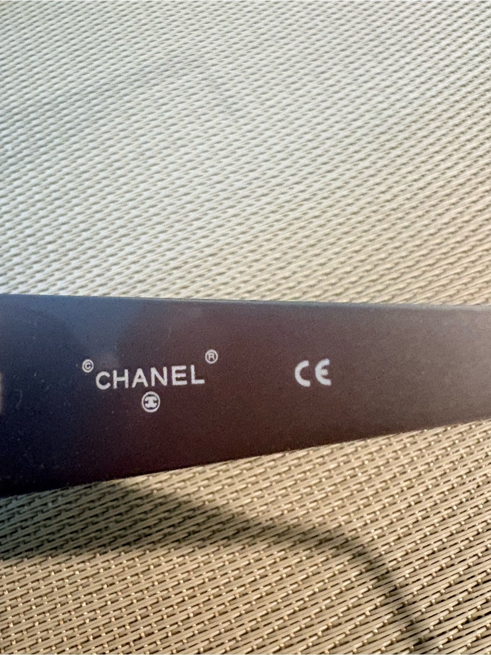 Unisex vintage Chanel metal plate flame oval sunglasses - Picture 10 of 11